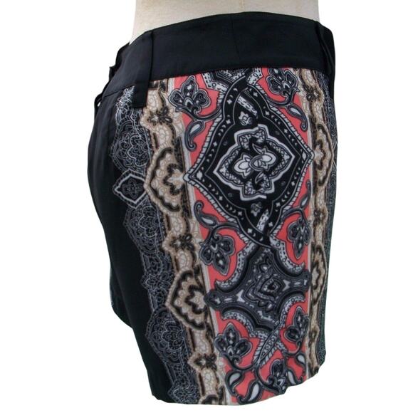 Cache Black Short New Lined Status Print Dress Poly Spandex New NWT $98 - Picture 3 of 3